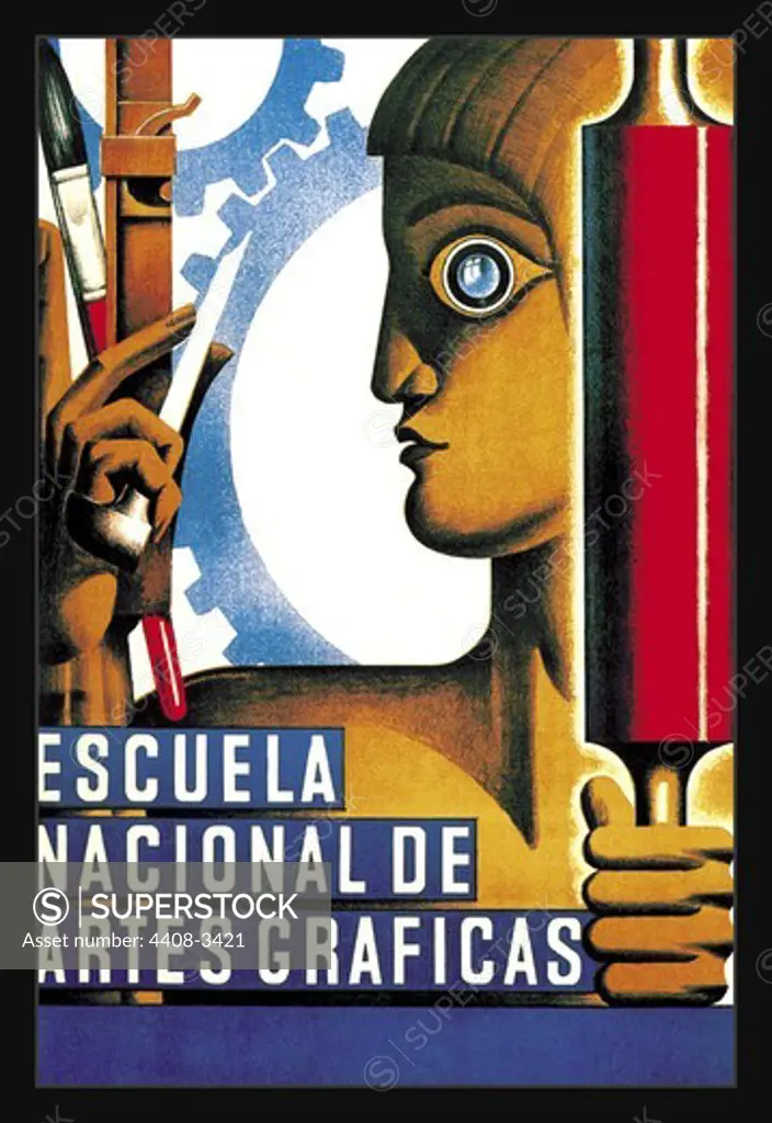 Escuela Nacional de Artes Graficas, Artist Palette