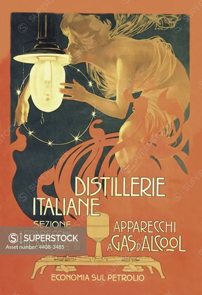 Distillerie Italiane (Italian Distillery), Leopoldo Metlicovitz