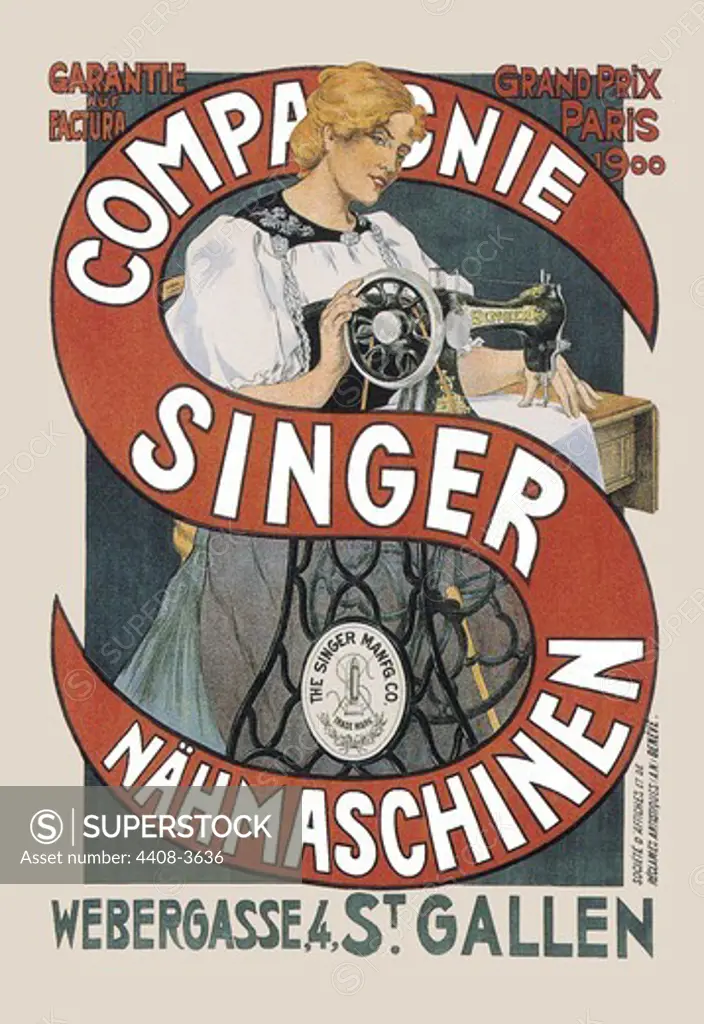 Compagnie Singer Nahmaschinen, Sewing