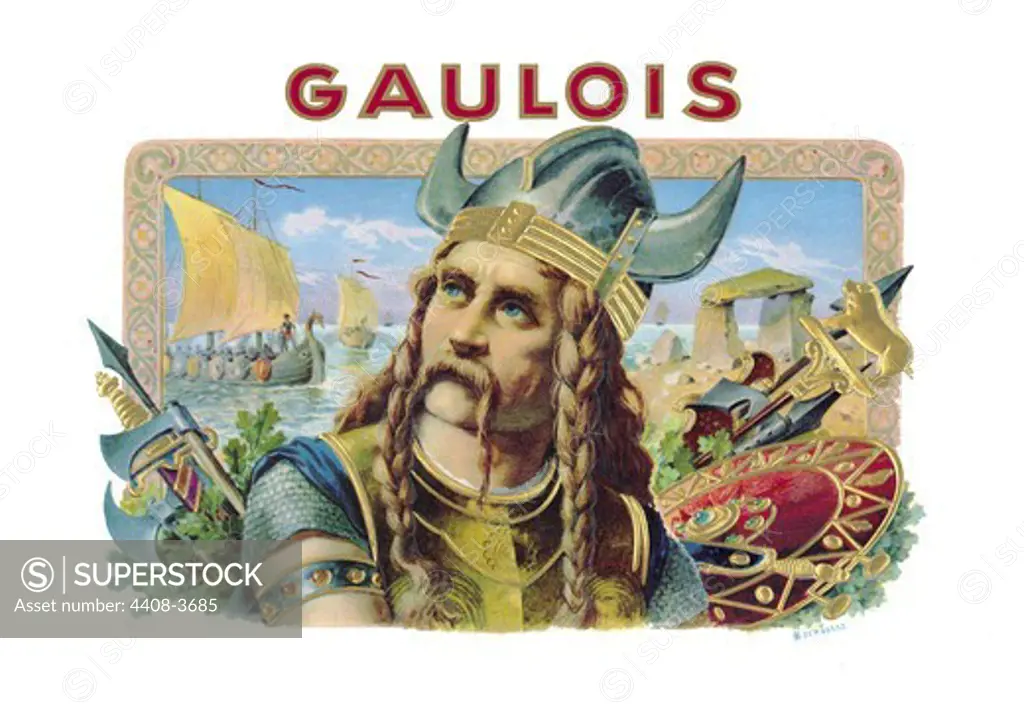 Gaulois Cigars, Cigar Labels