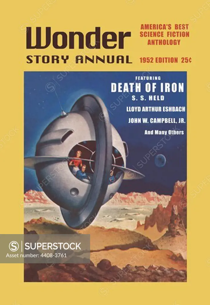 Wonder Story Annual: Mobile Sphere Explorers, 1940's Visions of the Future