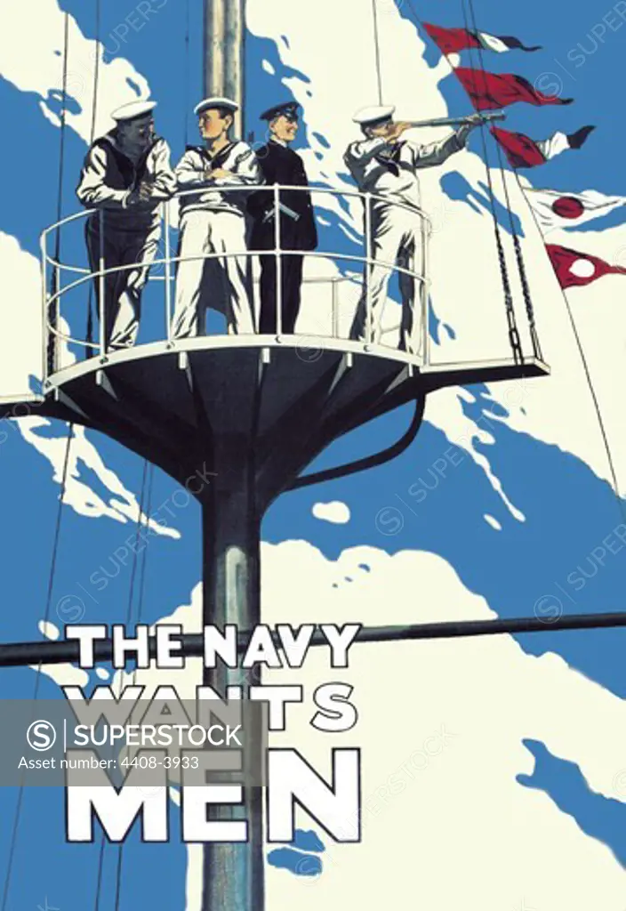 Navy Wants Men, Sailors