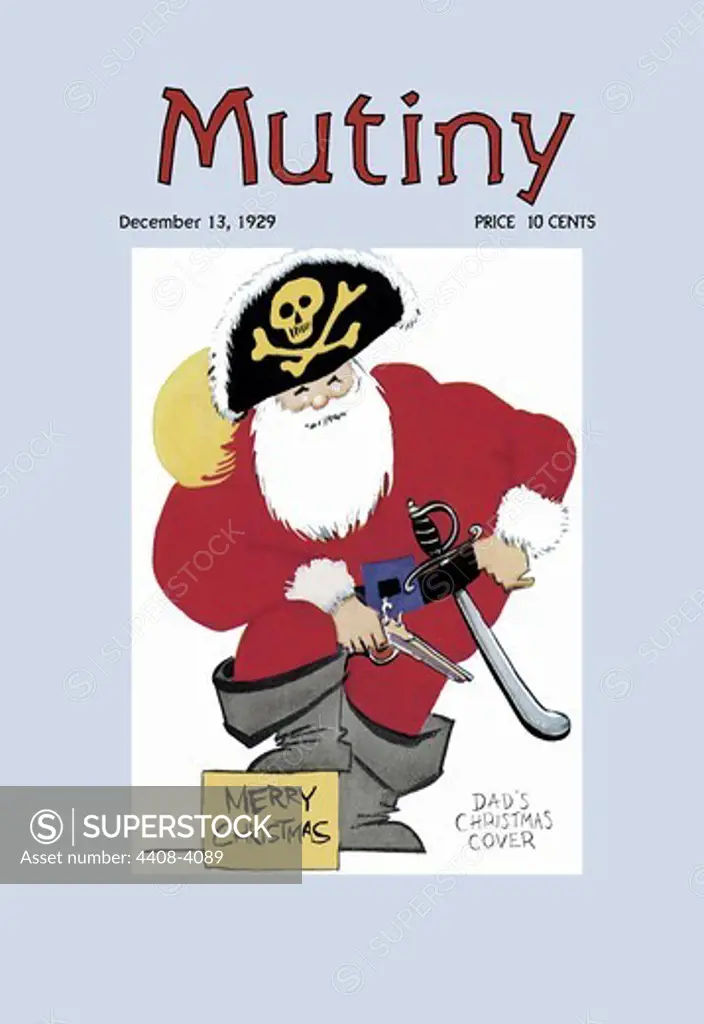 Pirate Santa, Christmas & Santa