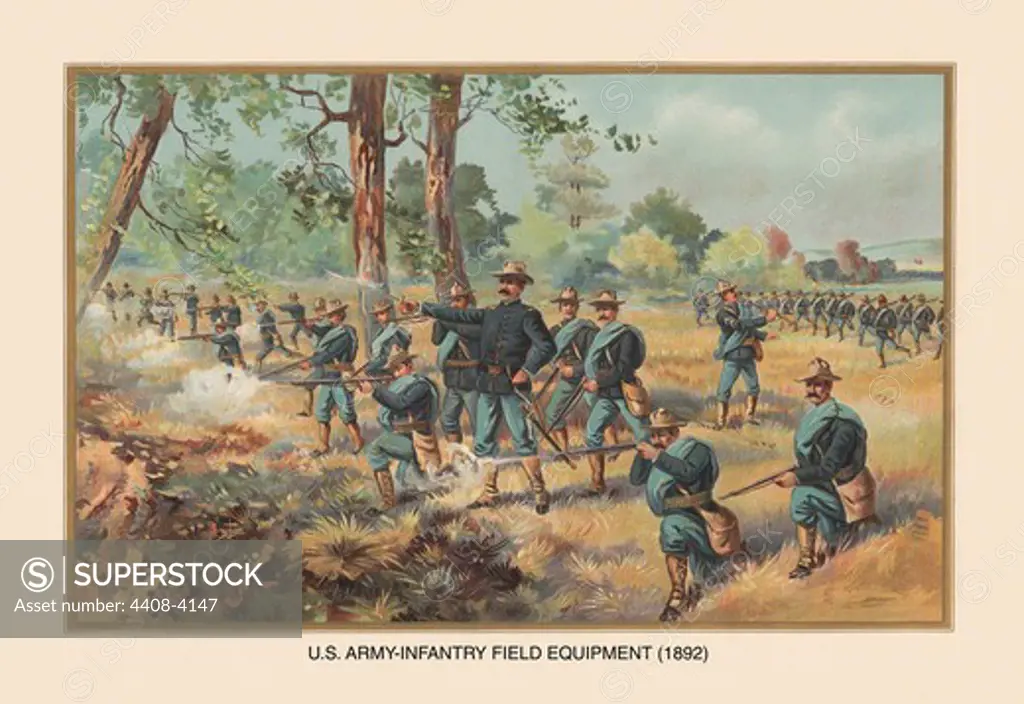 Infantry Field Equipment, 1892, U.S. Army