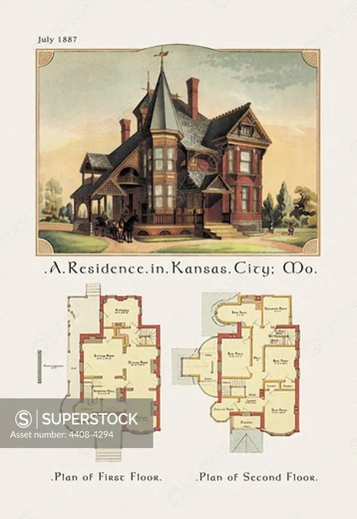 Residence in Kansas City, Missouri, Victorian Residences