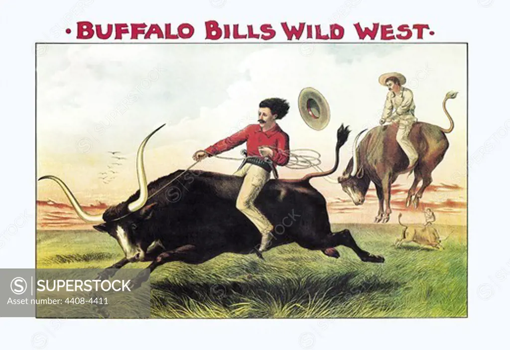 Buffalo Bill: Steer Riding, Buffalo Bill - Wild West