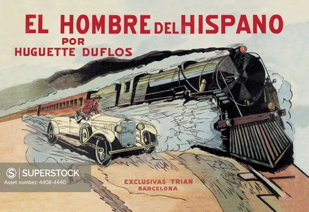 Hombre del Hispano, Auto Racing