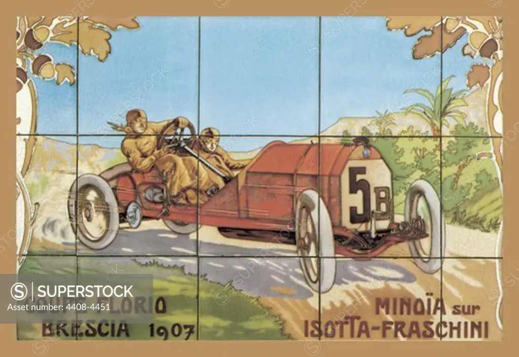 Coupe Florio Brescia, Auto Racing