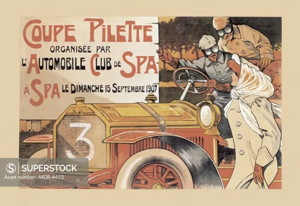 Coupe Pilette, Auto Racing