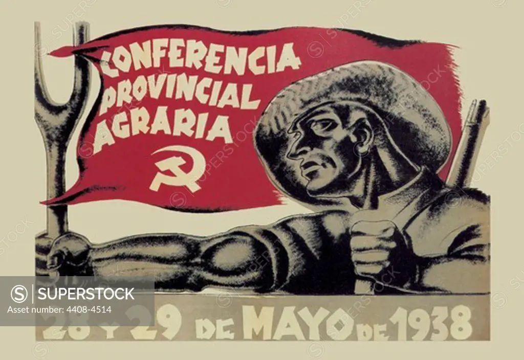 Agrarian Conference, Spanish Civil War