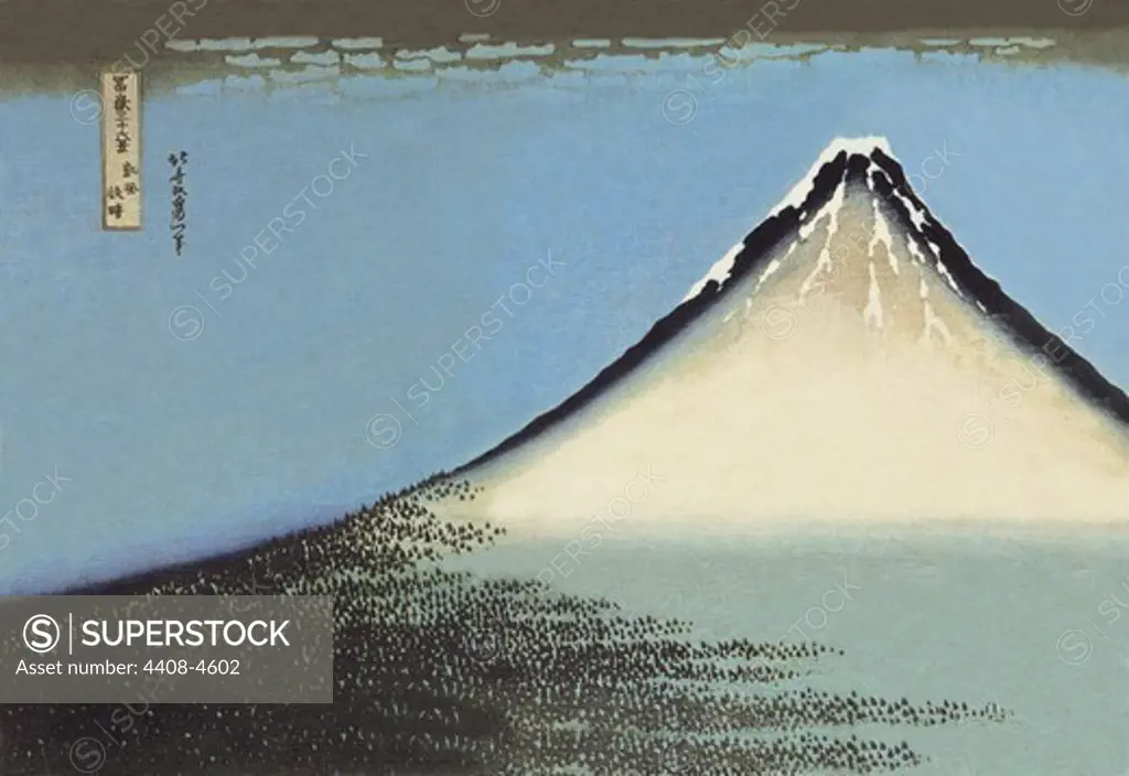 Mount Fuji, Japanese Prints - Hokusai