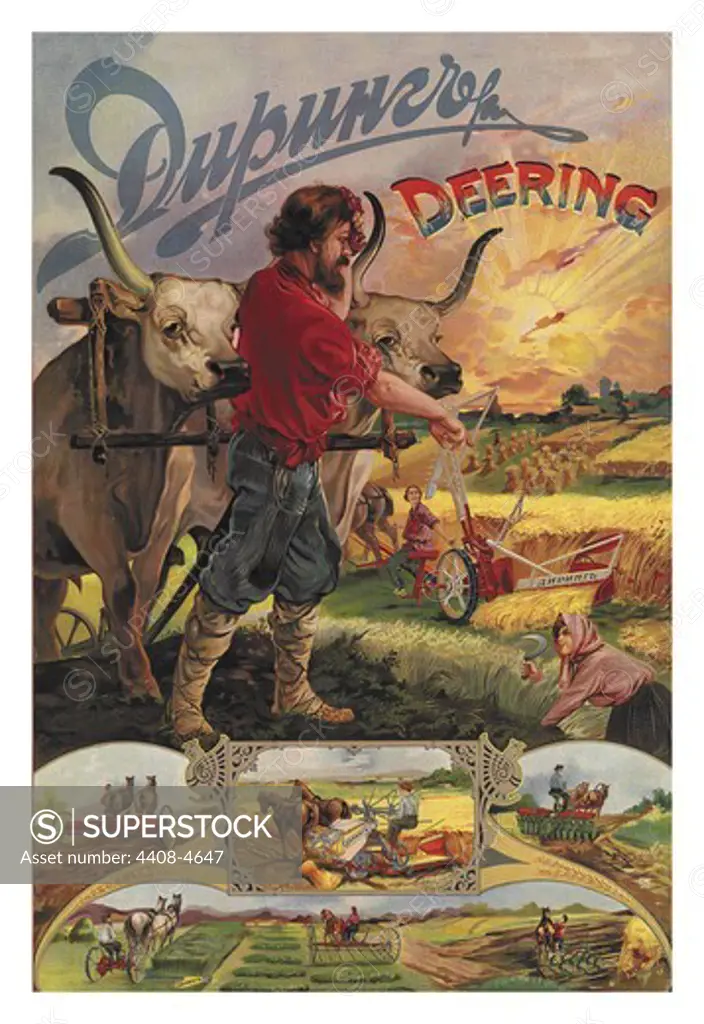 Deering Plows, Tsarist Advertising