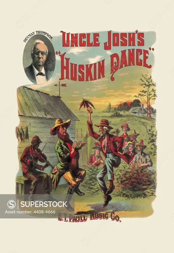 Uncle Josh's ""Huskin Dance"", Sheet Music - E. T. Paul