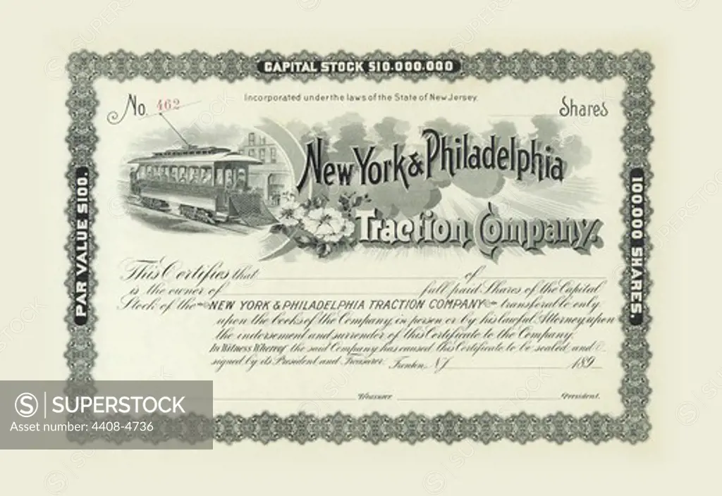 New York and Philadelphia Traction Company, Philadelphia, Pennsylvania