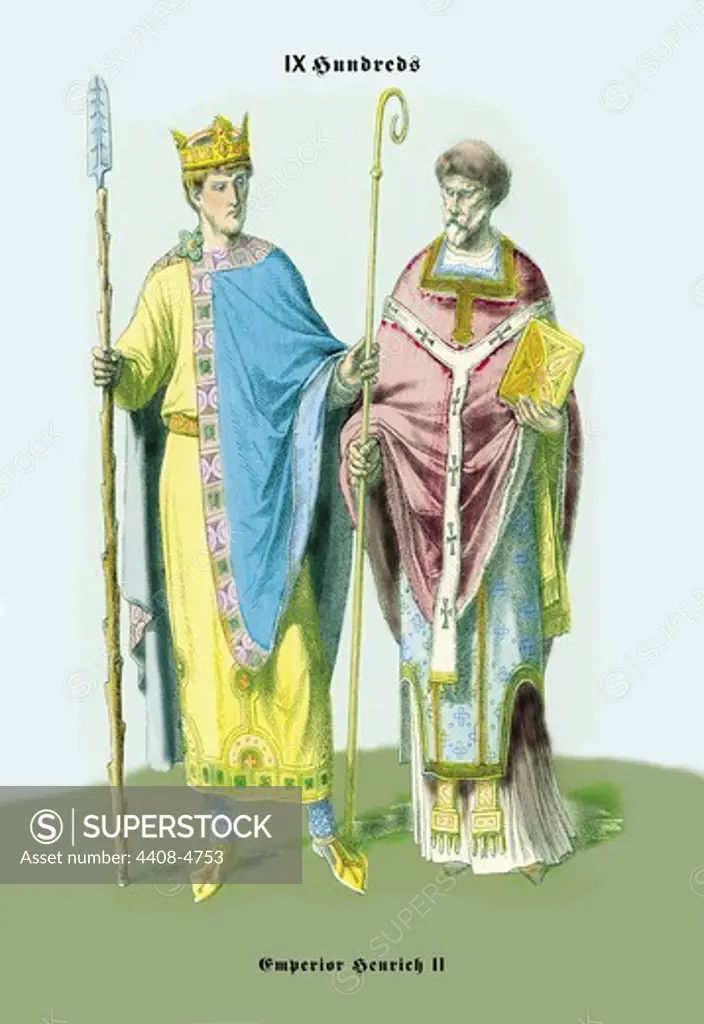 Emperor Zhenrich II, 10th Century, Court Costumes 400 - 800 CE
