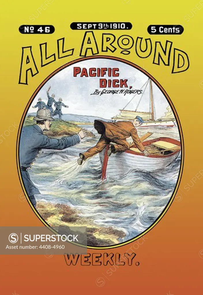 All Around Weekly: Pacific Dick, Victorian Children's Literature - All Around