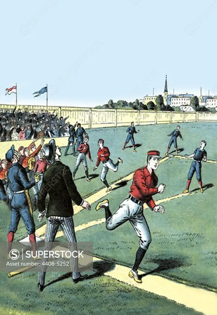 Towering Fly Ball, Victorian Sports