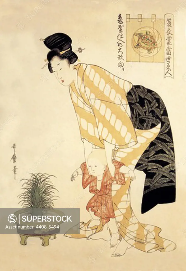 Summer Fashion, Japanese Prints - Utamaro