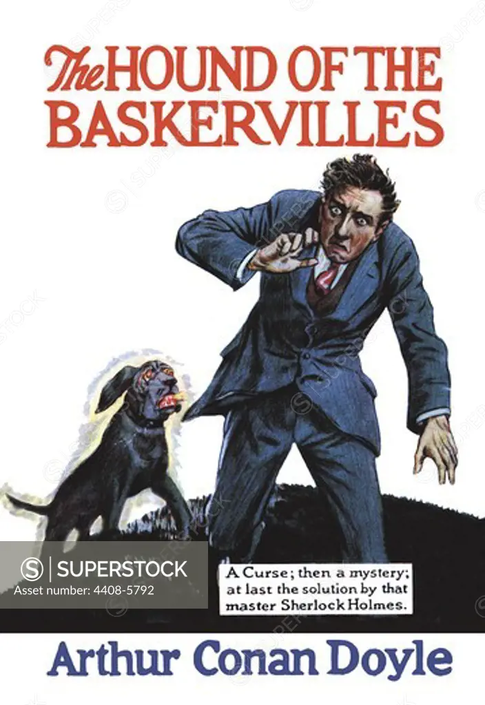 Hound of the Baskervilles #1 (book cover), Sherlock Holmes