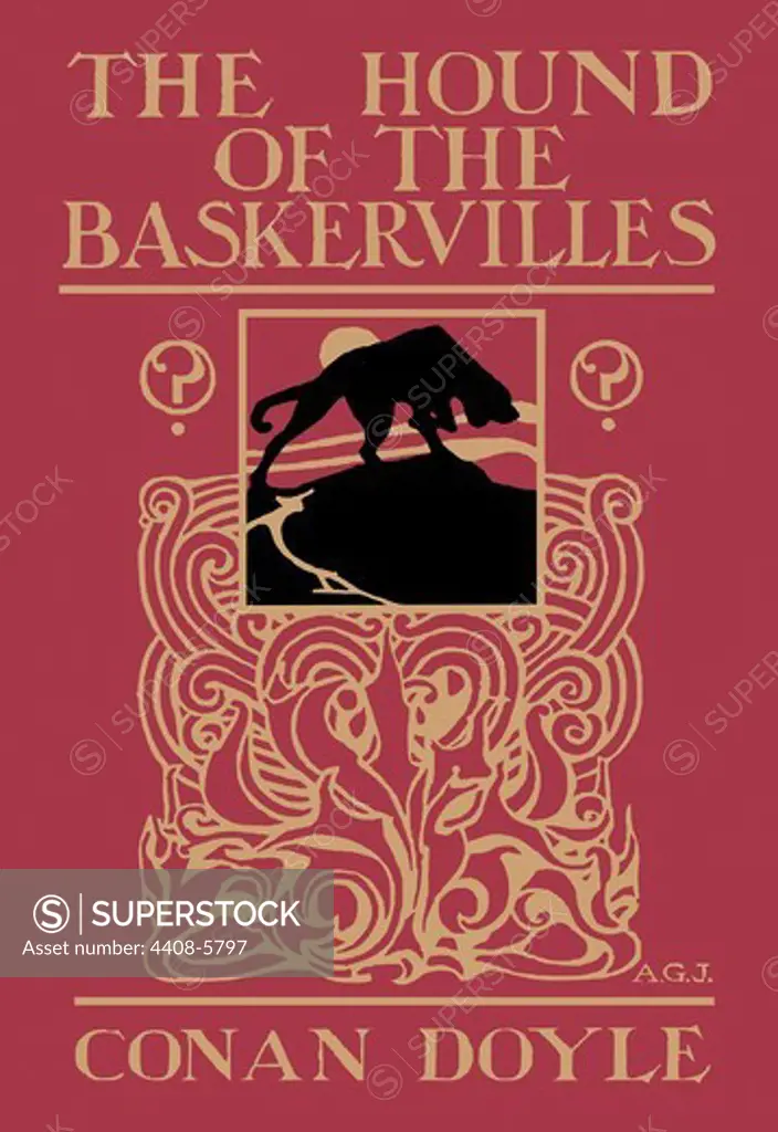 Hound of the Baskervilles #3 (book cover), Sherlock Holmes