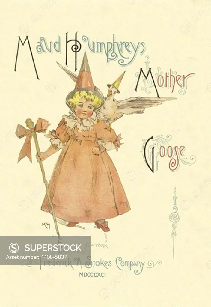 Maud Humphrey's Mother Goose (book cover), Maud Humphrey - Mother Goose Tales