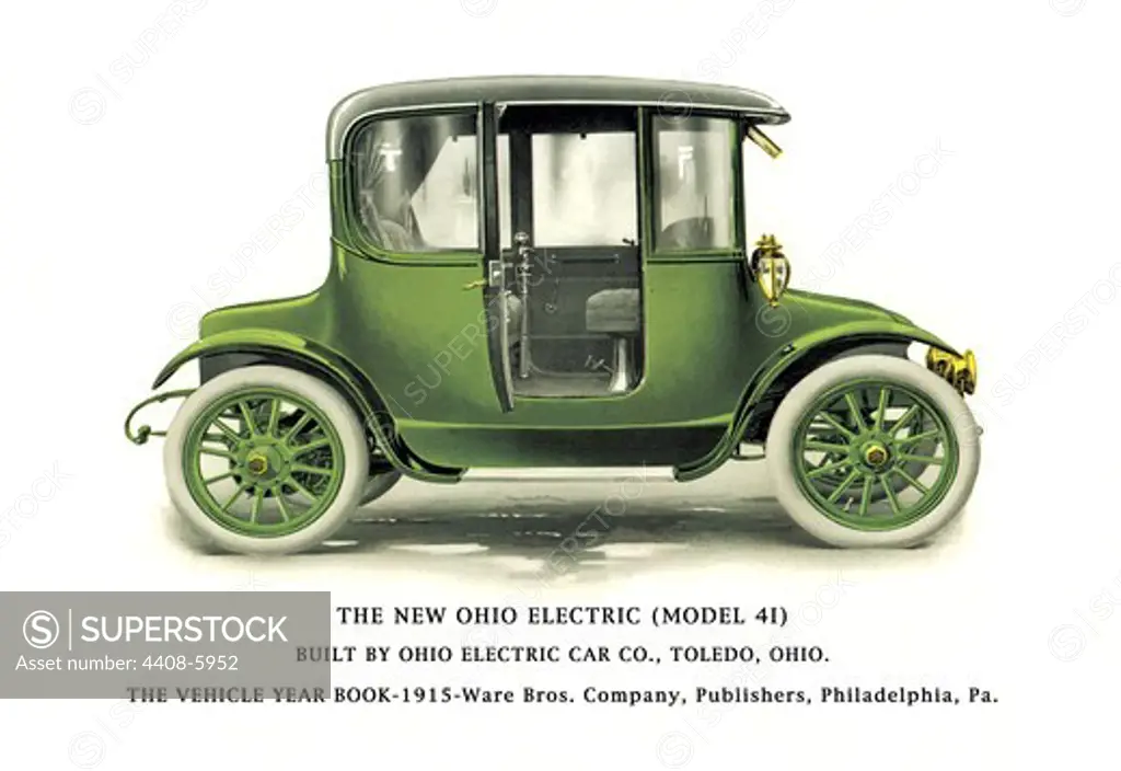 New Ohio Electric (Model 4I), Cars - 1915