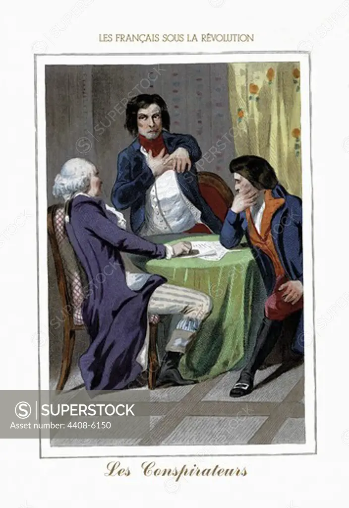 Conspirators, French Revolution