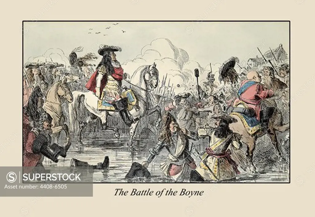 Battle of the Boyne, Comic History of England