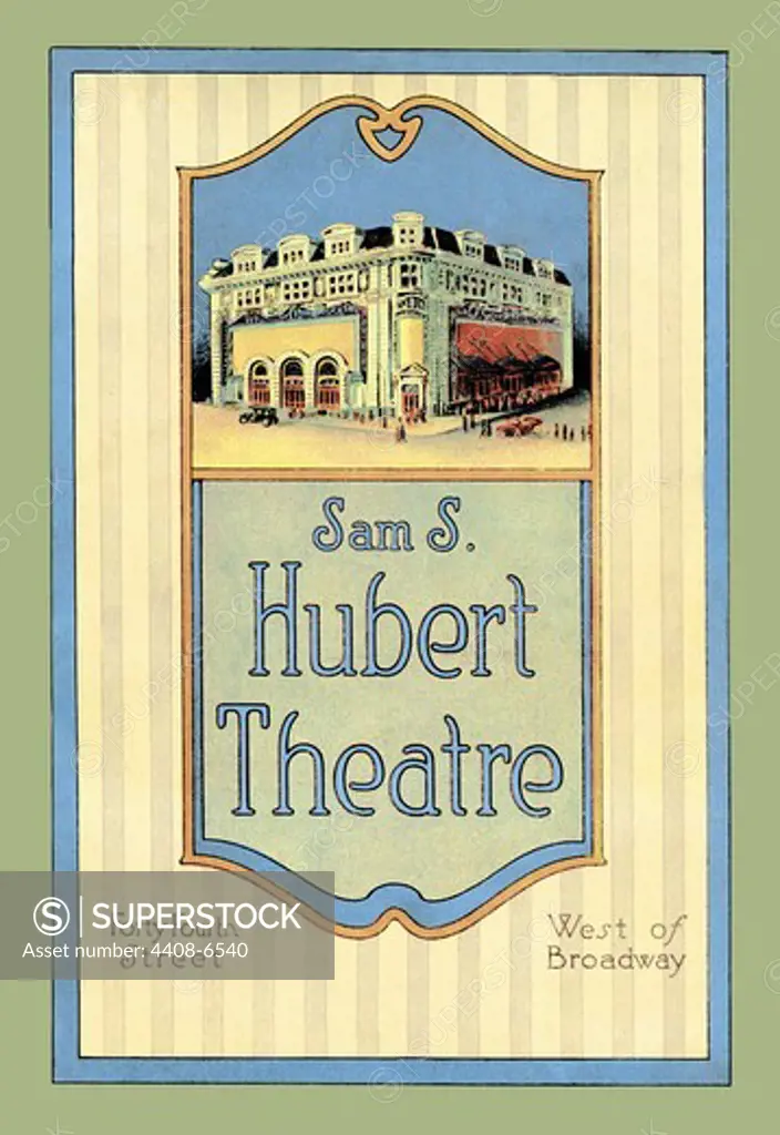 Sam S. Hubert Theatre, Theater - New York