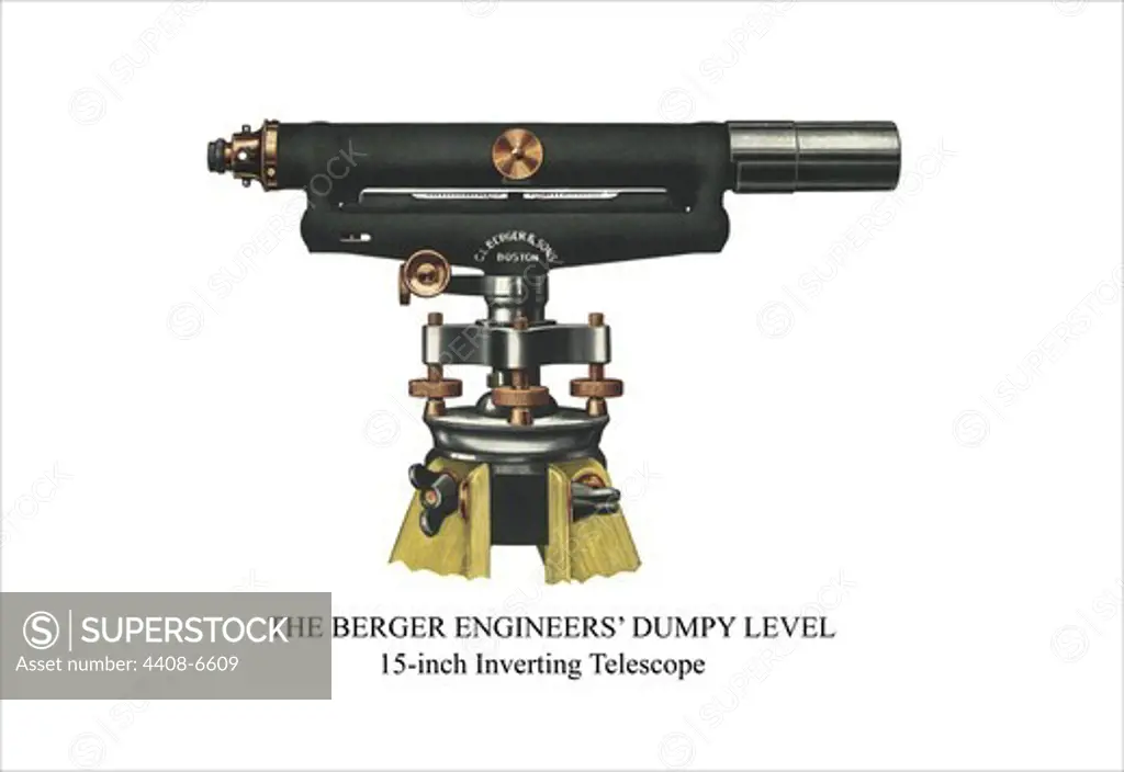 Berger Engineers' Dumpy Level, Engineering - Surveryor's Instruments