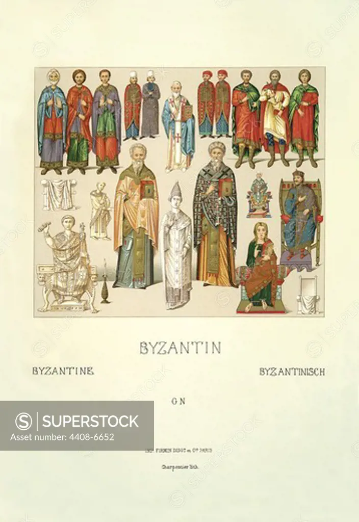 Byzantin, Clerical Vestments