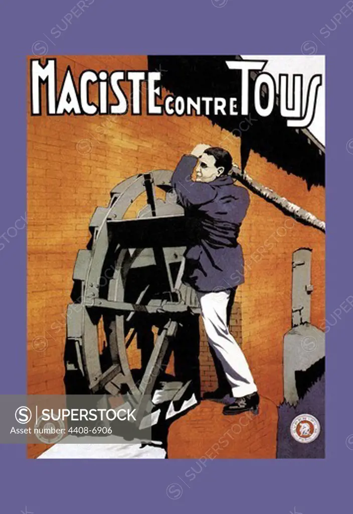 Maciste Contre Tous, Vintage Film Posters