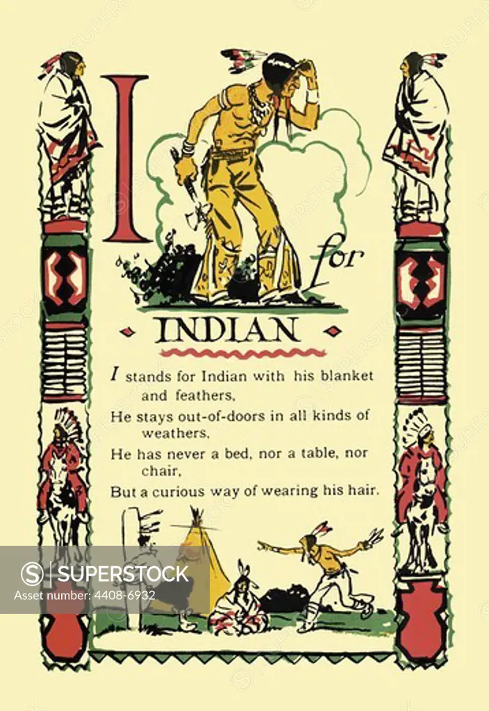 I for Indian, Tony Sarge - Alphabet