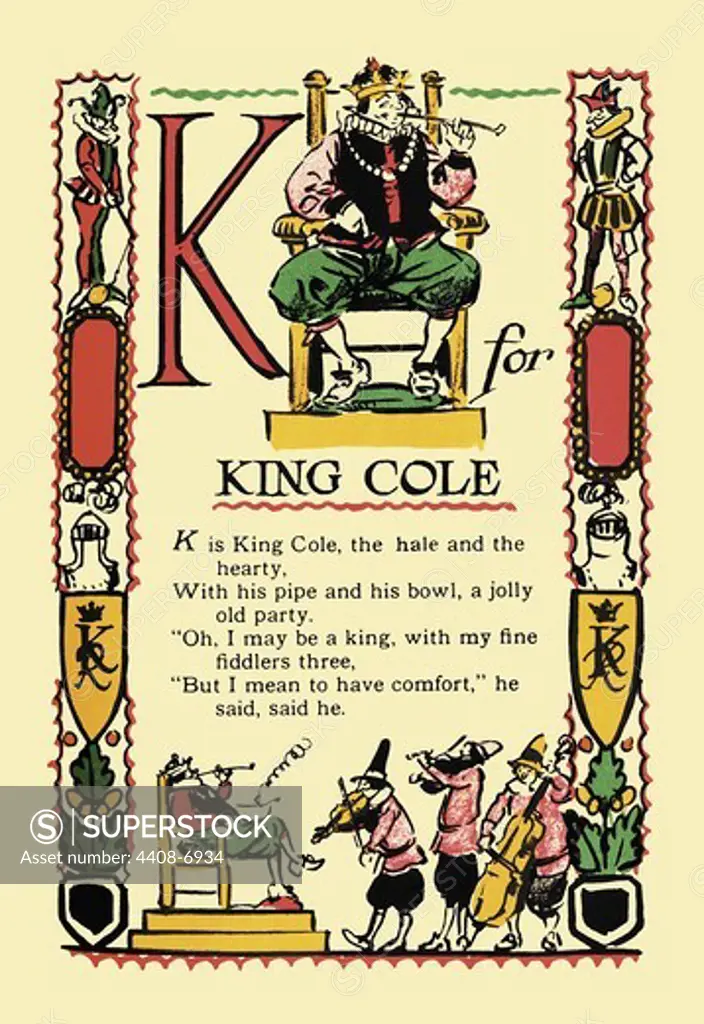 K for King Cole, Tony Sarge - Alphabet
