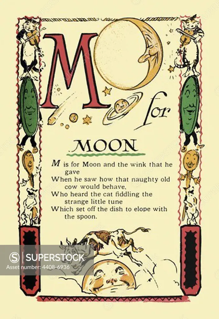M for Moon, Tony Sarge - Alphabet
