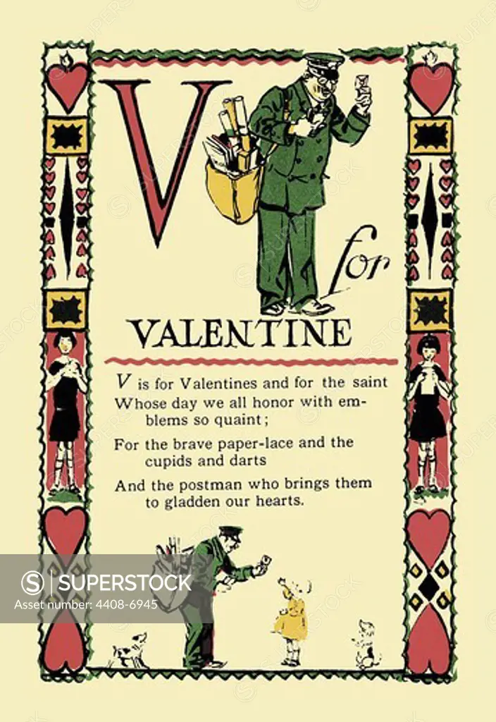 V for Valentine, Tony Sarge - Alphabet