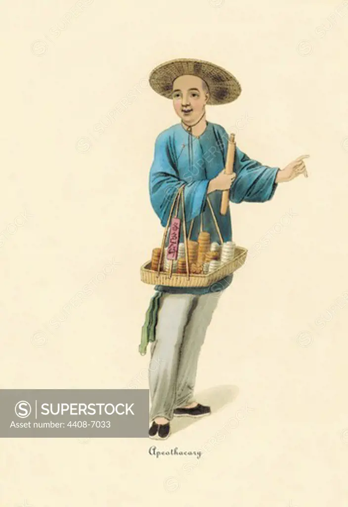 Apothecary, China - Costumes & Occupations