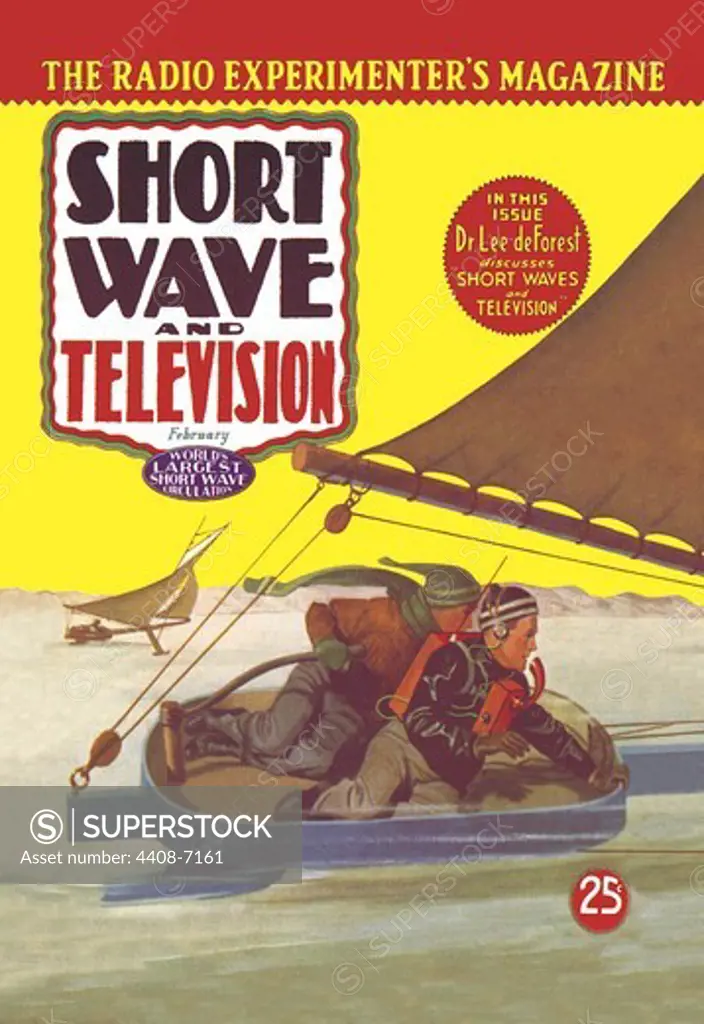 Short Wave and Television: Radio Controlled Ice Sailing, Electronics - Radio & Wireless