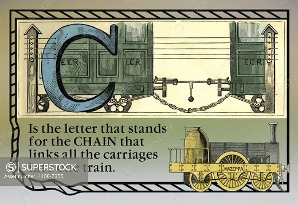 C is the Letter that Stands for the Chain, Alphabet - Railway
