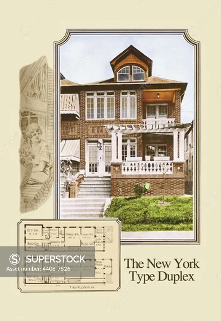 New York Type Duplex, Commercial & Apartment Buildings - USA