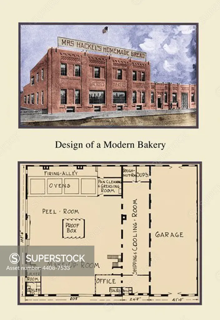 Design of a Modern Bakery, Commercial & Apartment Buildings - USA