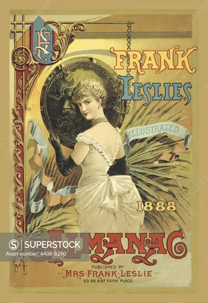 Frank Leslie's Illustrated Almanac: The Old Year and the New, 1888, American Journals - Frank Leslie's