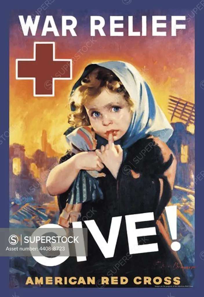 War Relief, Give!, Medical - American Red Cross