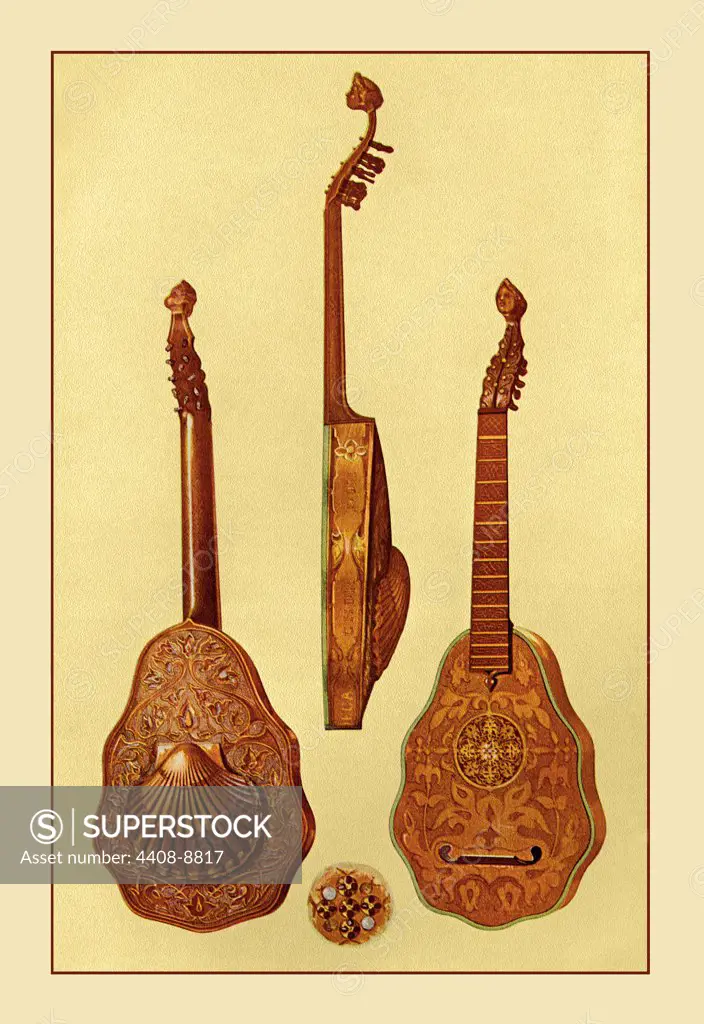 Queen Elizabeth's Lute, Renaissance Musical Instruments
