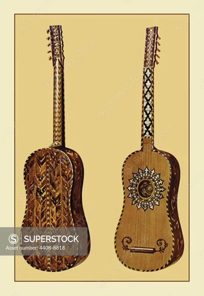 Rizzio Guitar, Renaissance Musical Instruments
