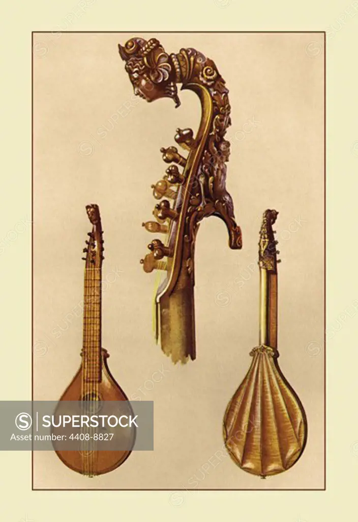Cetera, by Antonius Stradivarius, Renaissance Musical Instruments