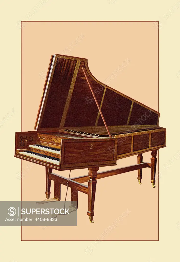 Empress Harpsichord, Renaissance Musical Instruments