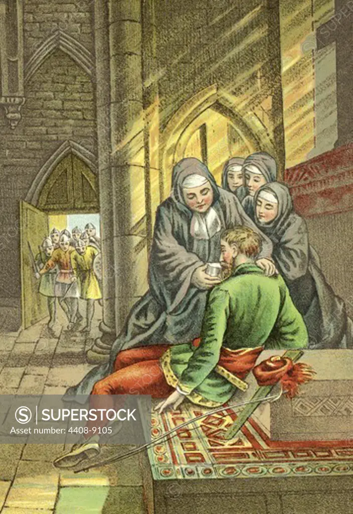 Nuns Caring for Robin Hood, Robin Hood