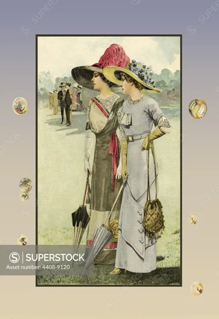 Ladies and Gentlemen, Victorian Fashion - German