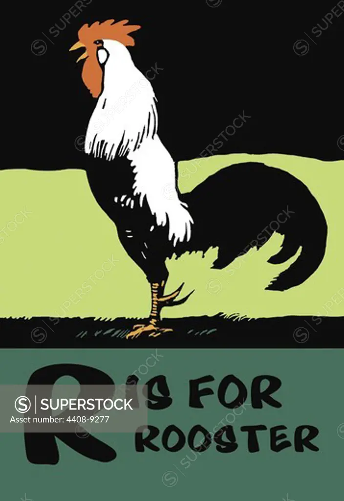 R is for Rooster, C.B. Falls - Animal Alphabet